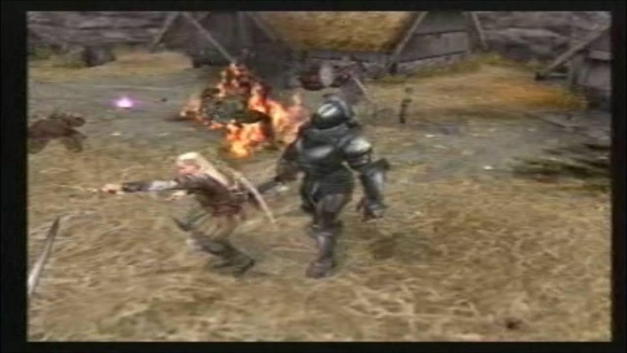 (PS2) The Lord of the Rings The Two Towers Trailer YouTube