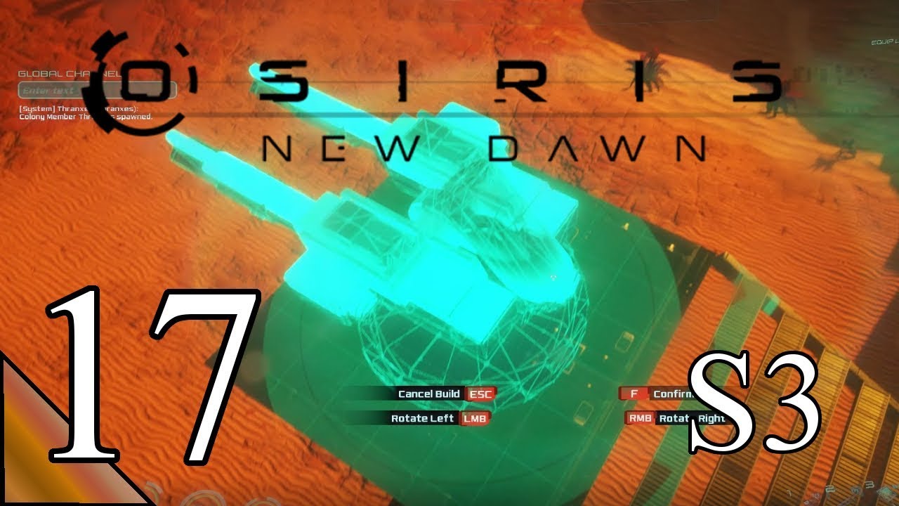 Osiris New Dawn (S3) 17:  Space Bugs Counter Attack!  Let's Play Osiris New Dawn Gameplay