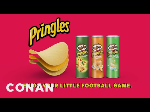 The Pringles Super Bowl Ad Got Really Dark | CONAN on TBS