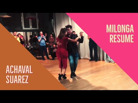 Sebastian Achaval & Roxana Suarez. Milonga. Resume of lesson