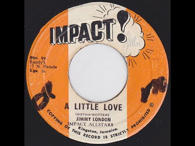 レコード ☆レゲエ 7インチ JIMMY LONDON /A LITTLE LOVE