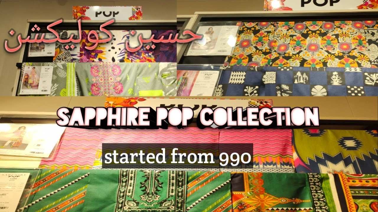 Sapphire summer pop collection||Eid new Arrivals 2021|| 11 July 2021