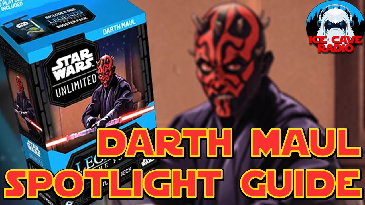 Is it Worth Picking Up? | Darth Maul Spotlight Deck | Card by Card Breakdown! | Star Wars Unlimited