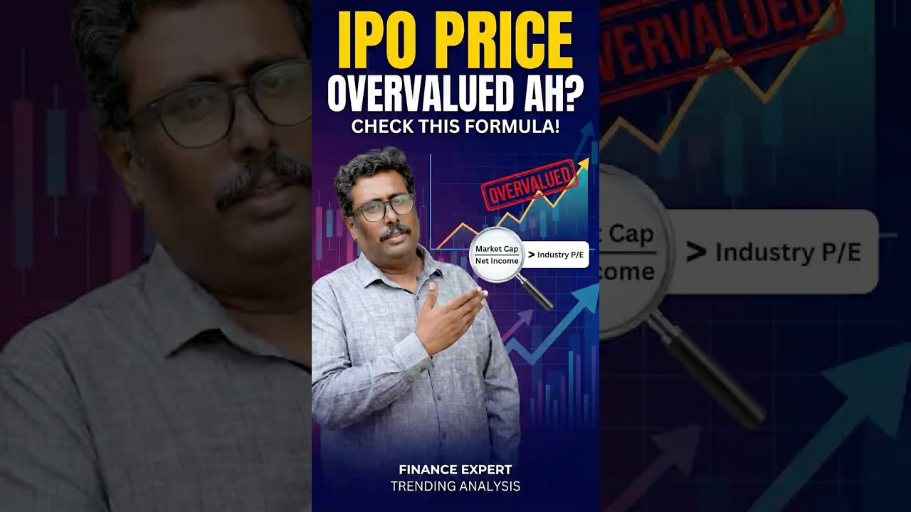 IPO Price Overvalued? Check This Simple Formula Before You Invest | NagarajBalasubramaniam | Tamil