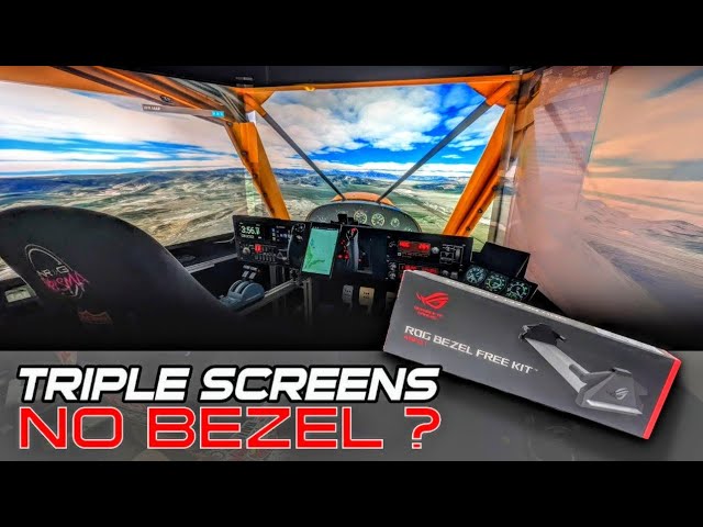 ASUS BEZEL FREE KIT, TRIPLE SCREEN Setup Explained