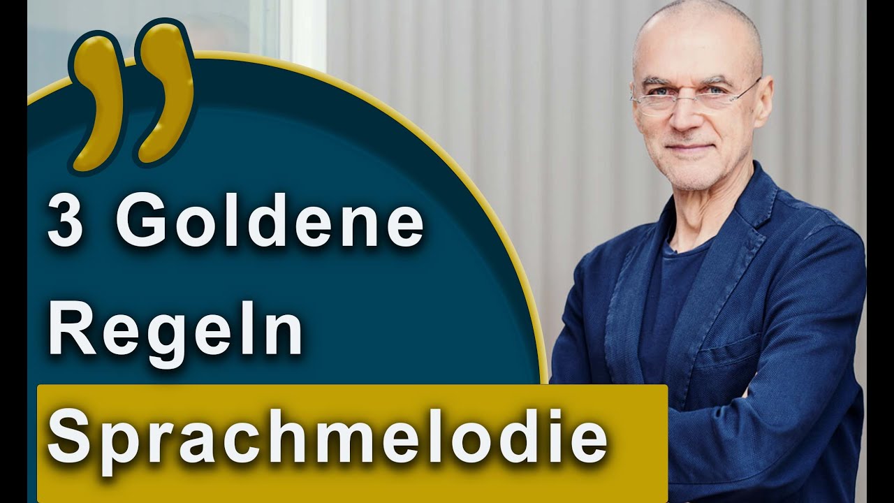 3 goldene Regeln für abwechslungsreiche Sprachmelodie