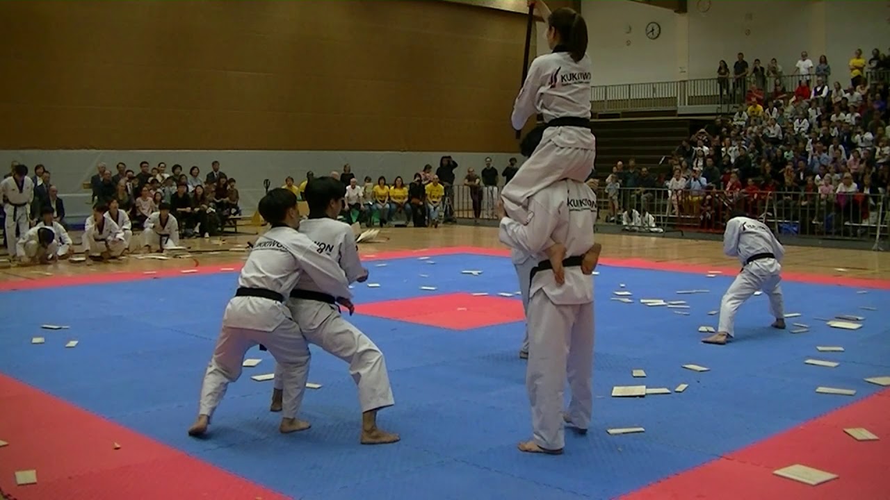 Kukkiwon demo @ Open Hanmadang 2019 in Gent (Belgium)