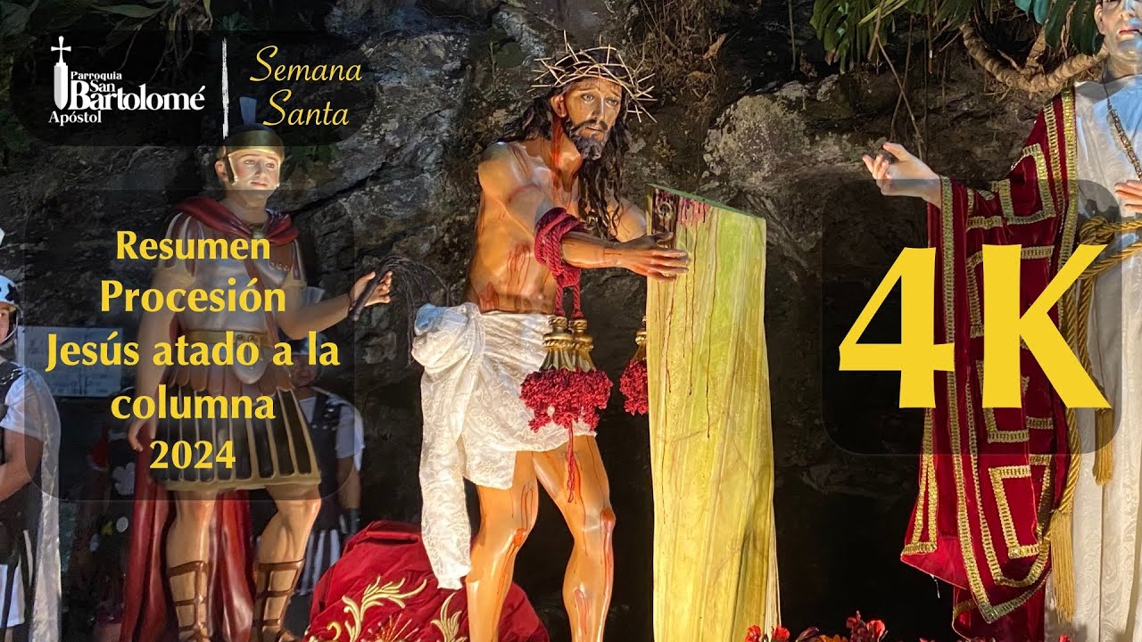 Jesus atado a la Columna 2024 | Parroquia de Barva