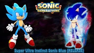 Sonic Generations Mod Part 198_ Super Ultra Instinct Sonic Blue Mod (RELEASE)