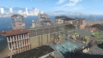 Fallout 4 - SPECTACLE ISLAND - Settlement build tour - NO MODS