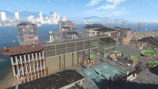 Fallout 4  Spectacle Island  Settlement Build Tour  No Mods