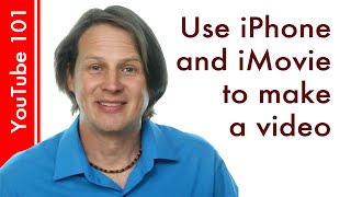 Use iPhone, iMovie and YouTube to make a video screenshot 5