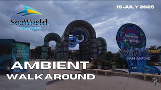 SeaWorld San Antonio: Immersive Park Walk (ASMR)