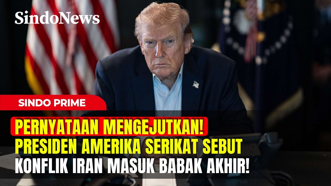 PERNYATAAN MENGEJUTKAN! TRUMP Sebut Konflik IRAN Masuk BABAK AKHIR! | Sindo Prime | 10/03 Part 02