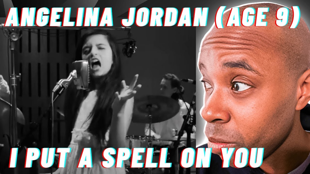 Reacting to ANGELINA Jordan's Enchanting Song I Put a Spell on You