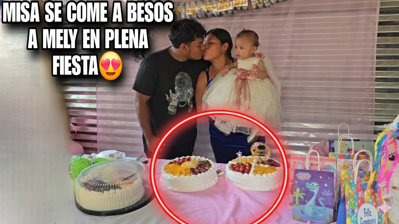 Santo Dios MISA Se Come A Besos A MELY  En Plena Partida Del Pastel😱 Todos Se Quedaron Boca Abierta😱