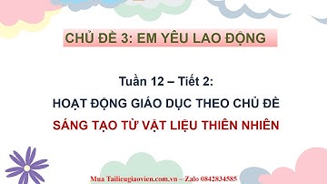 Giáo án powerpoint CĐ3 Tuần 12 | GA điện tử Hoạt động trải nghiệm 2 Cánh diều