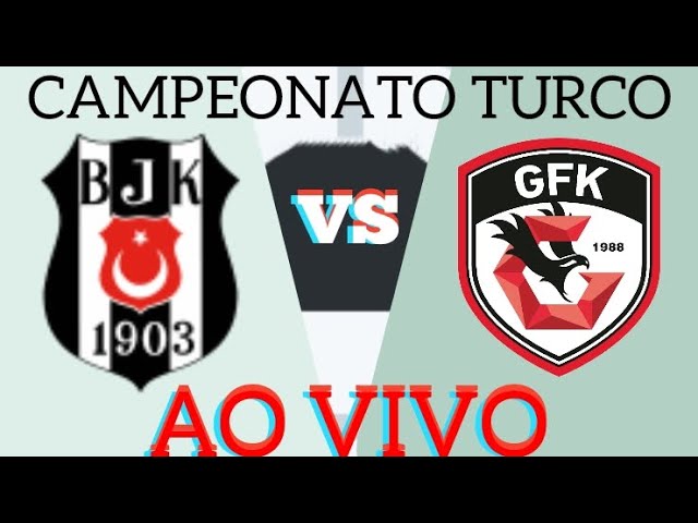 BESIKTAS X GAZIANTEP FK AO VIVO CAMPEONATO TURCO 30/10/2023 - EM TEMPO REAL  