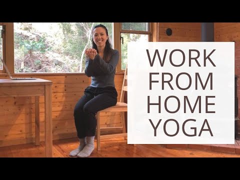 Work from Home Yoga while in lockdown and self isolation