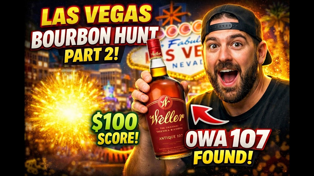 Las Vegas Bourbon Hunting | Part 2: Old Weller Antique 107