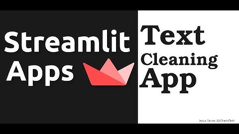 Build A Text Cleaning App with Streamlit Python & NeatText