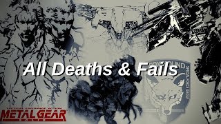 Famous Metal Gear Solid - All Deaths and Fails - No Commentary Profile