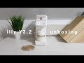 coffee machine unboxing and a warm cup of cappuccino
