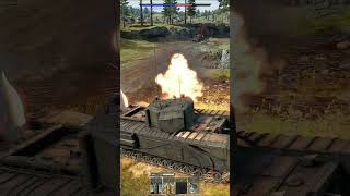solid shot bias #warthunder #gameplay #gaming #tank #britain #british #churchill #shorts