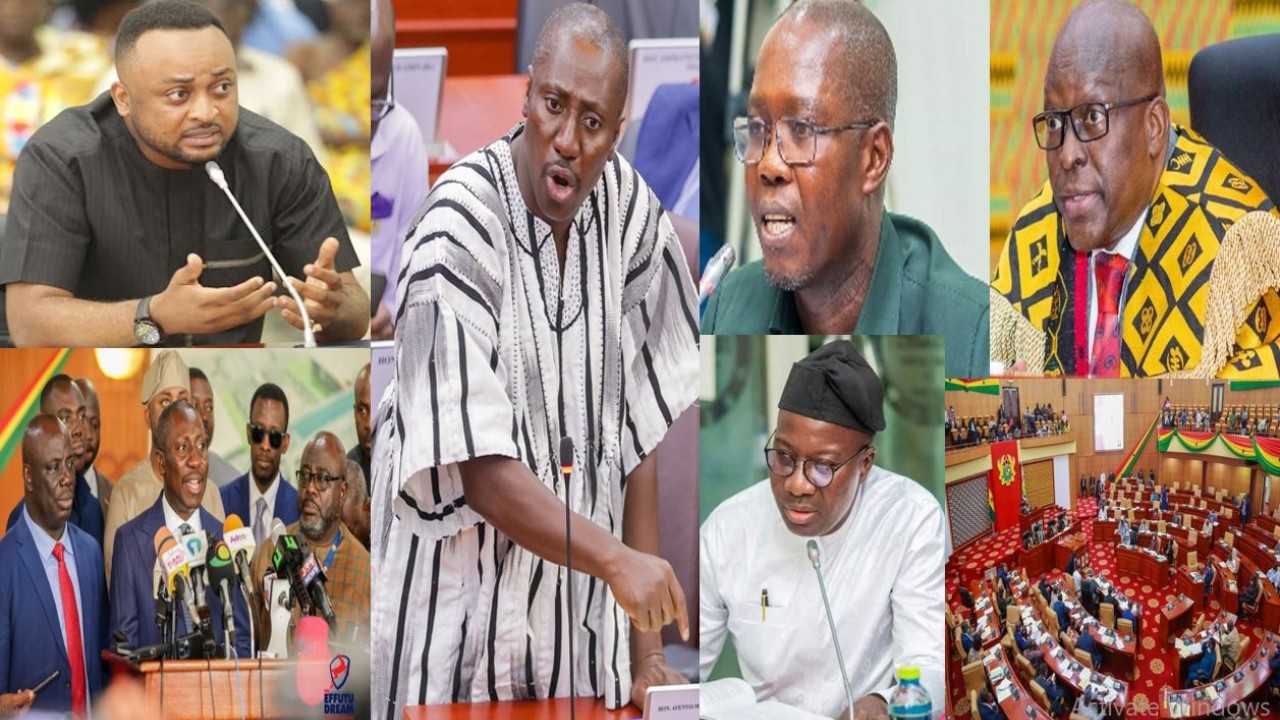 How Dåre You-Afenyo Marking Shakes Parliament, Ahiafor On The Run As Minority...