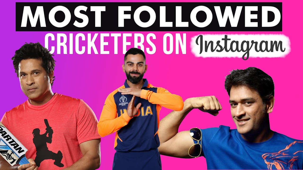 10 most followed cricketers on Instagram 