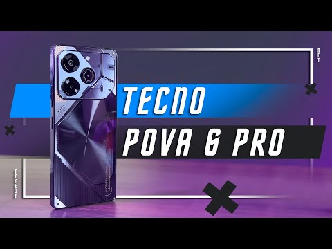 НАДЕЖНЫЙ И СТИЛЬНЫЙ 🔥 СМАРТФОН TECNO POVA 6 PRO ОГРОМНАЯ БАТАРЕЯ И МОЩЬ