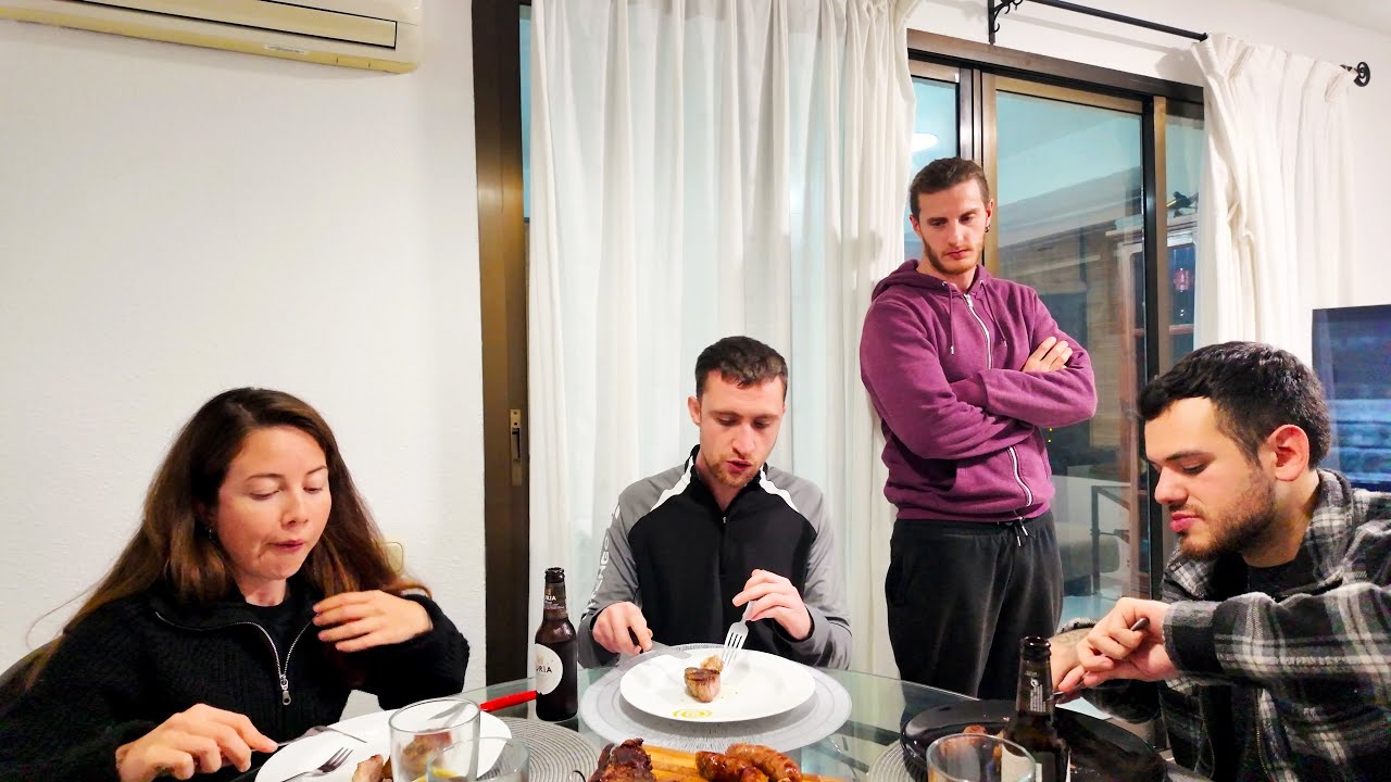 TREMENDO ASADO para nuestros AMIGOS en ESPAÑA 💞 | Vlog Chechu