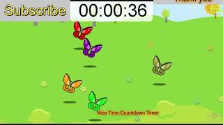 Butterfly Race Timer | nice time countdown timer