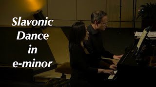 Antonin Dvorak: Slavonic Dance in e-minor op.72 nr.2 (Dumka) - Piano 4 hands