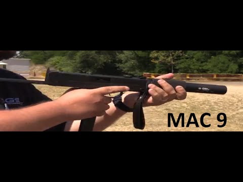 GSL MAC 9 Suppressor Firing