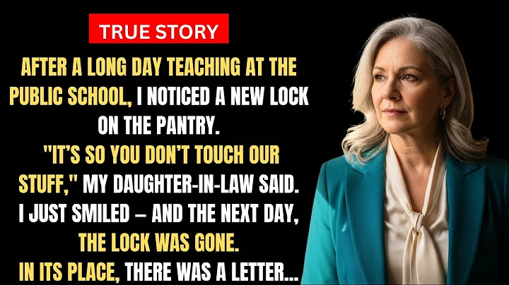 My Daughter In Law Locked The Pantry  At Sunrise I Unlocked It And A Letter left She’ll Never Forget