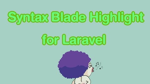 How to install Syntax highlight  package for Laravel 5.4