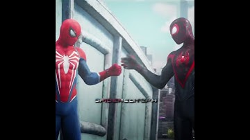 Thumbnail of “You’re Too Much Man.” - Insomniac PS5 Spider-Man 2 (Peter and Miles) Edit | Bad Romance - Lady Gaga