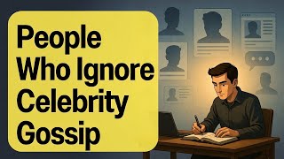 The Truth About People Who Don't Follow Celebrity Drama