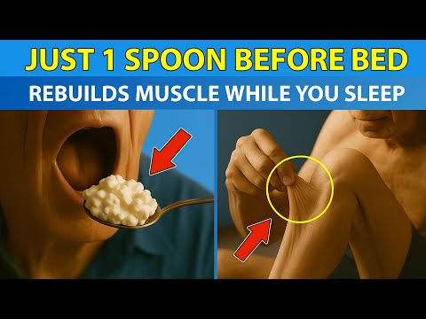 Top 4 Bedtime Foods to Stop Muscle Loss After 60!