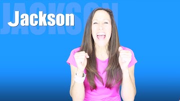 Learn to Spell JACKSON Toddler Song | Learn to Talk with Patty Shukla