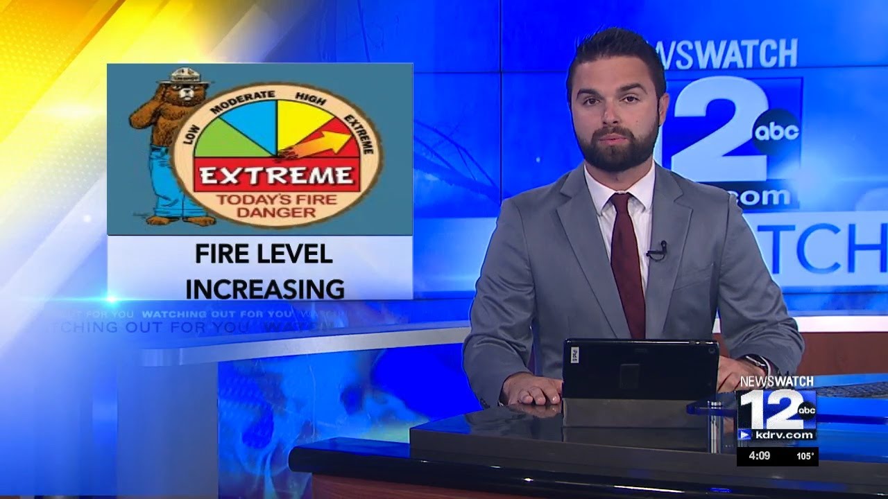 Fire danger level increasing to extreme in Klamath, Lake counties - YouTube
