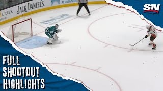 Anaheim Ducks at San Jose Sharks | FULL Shootout Highlights