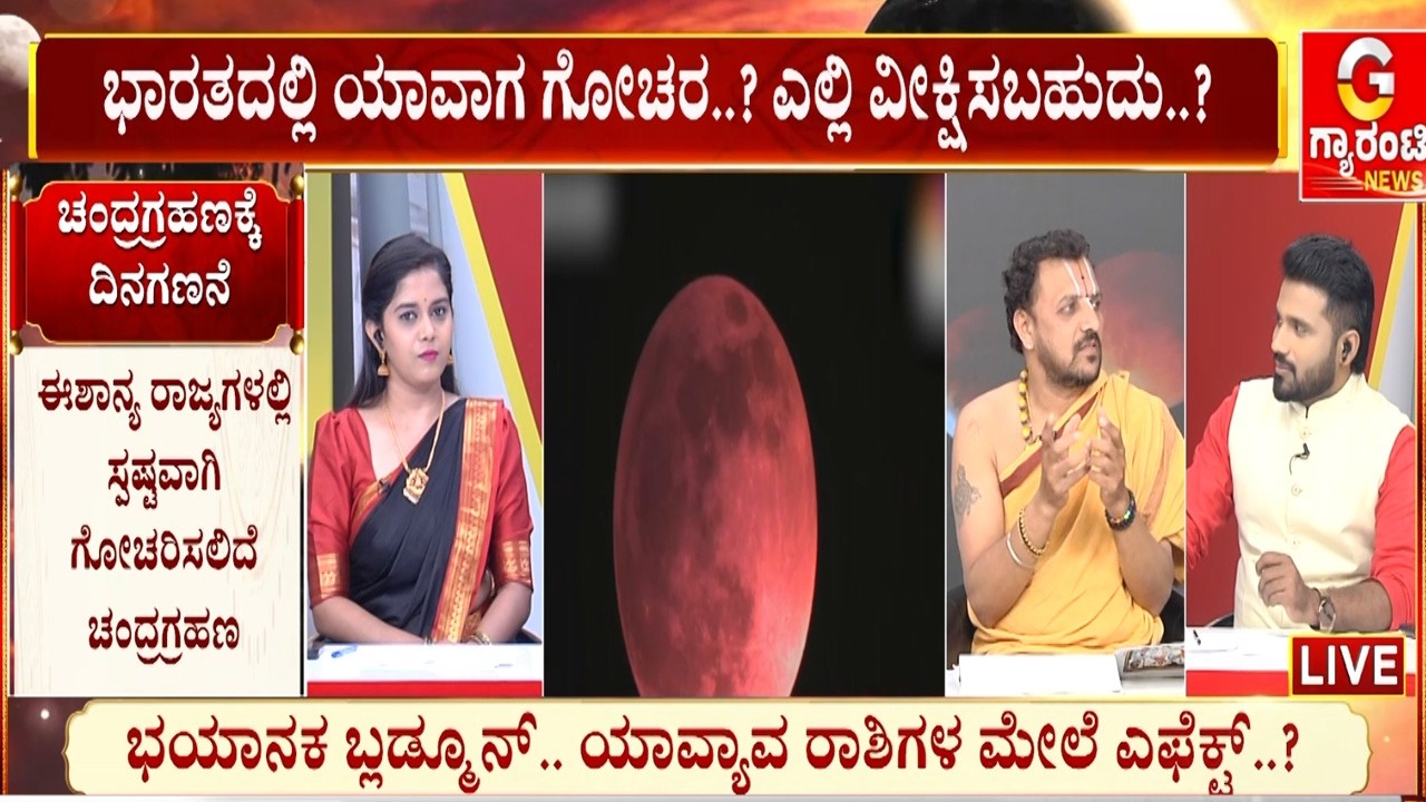 ಮಾರ್ಚ್ 3ರಂದು ವರ್ಷದ ಮೊದಲ ಚಂದ್ರಗ್ರಹಣ | Guarantee News