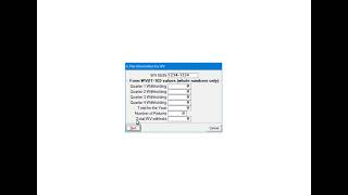 West Virginia - W-2 E-Filing Using E-File Services