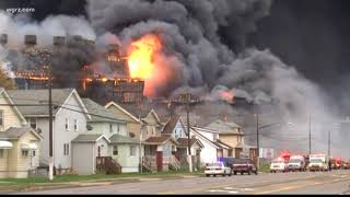 One Year Ago, Massive Fire At Beth Steel Site