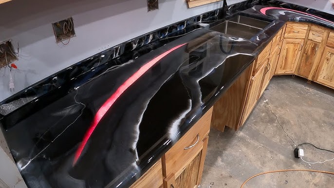 Fire Epoxy Table — Blacktail Studio