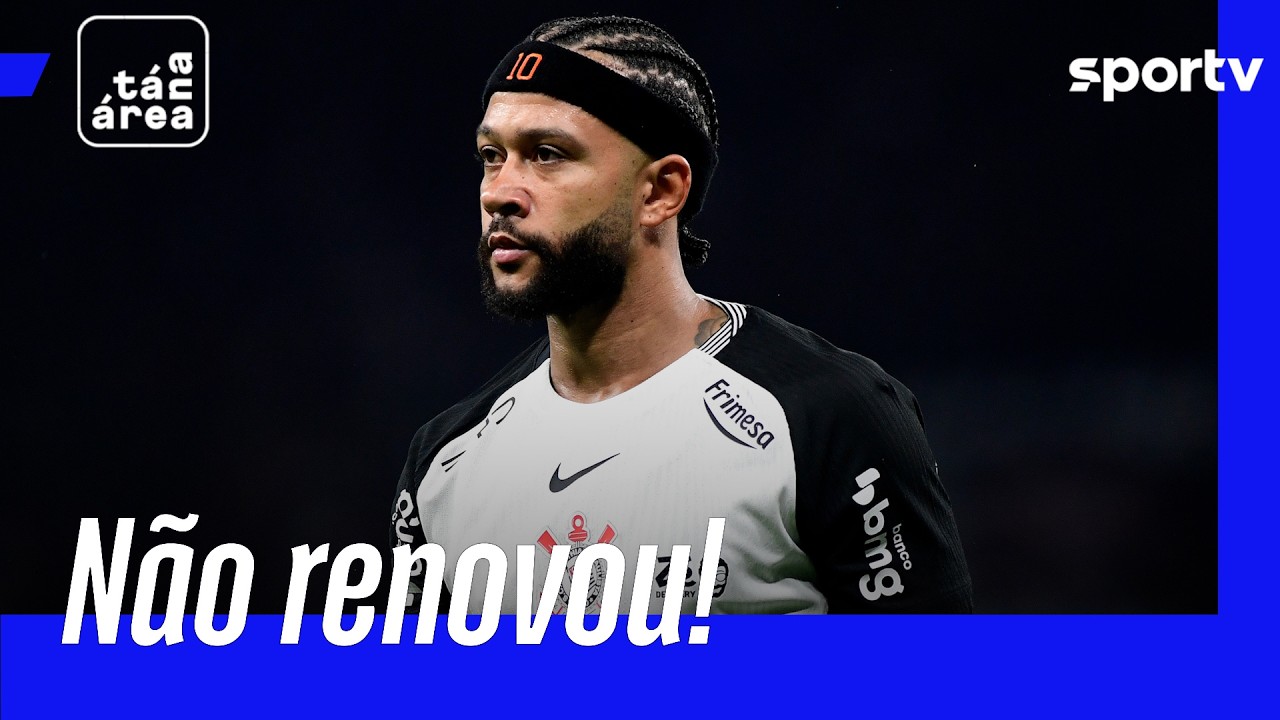 CORINTHIANS DECIDE NÃO RENOVAR CONTRATO DE MEMPHIS DEPAY | Tá na Área | sportv