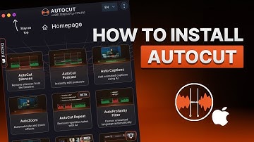 How to install AutoCut for Premiere Pro on MacOS (2025)