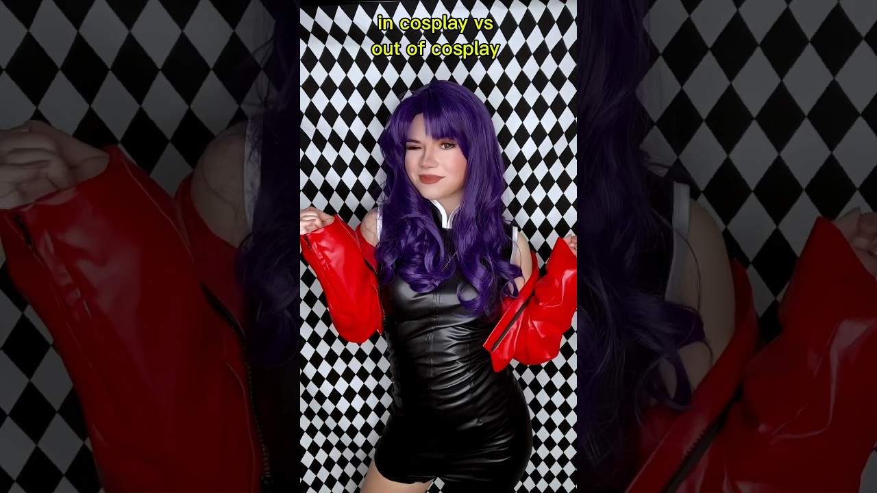In cosplay VS out of #cosplay (I’m Amanda TikTok #trend)| Misato Katsuragi | Neon Genesis Evangelion
